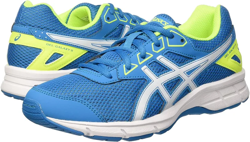 Asics GEL-GALAXY 9 GS Blue/Yellow-2